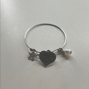 Alex and Ani Silver Charm Bracelet